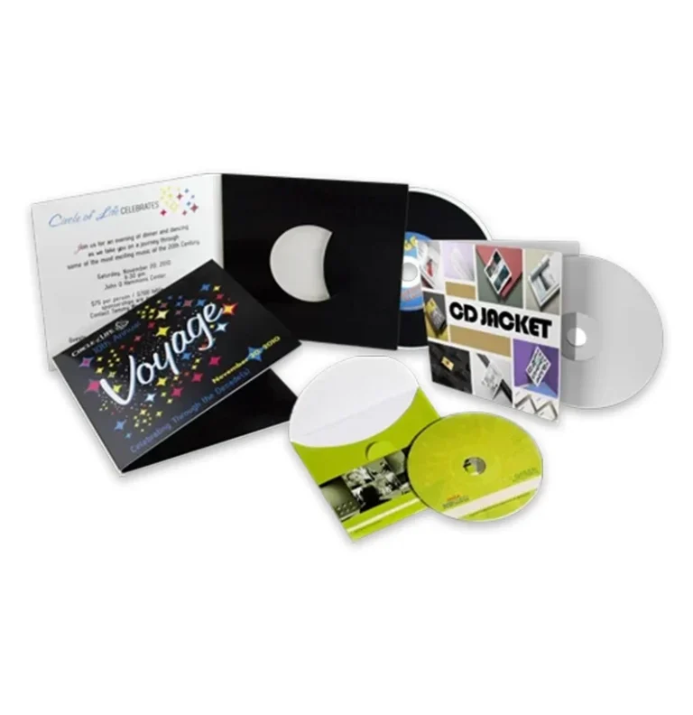 Cardboard CD Jackets - Cardboard Cd Jackets 2 - Box Packaging Solution